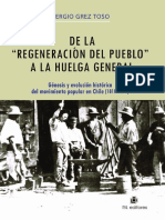 De La Regeneración Del Pueblo a La Huelga General