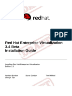 Red - Hat - Enterprise - Virtualization 3.4 Beta Installation - Guide en US PDF