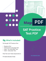 Magoosh: SAT Practice Test PDF