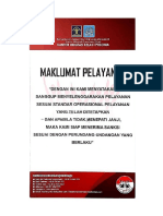 Maklumat Pelayanan