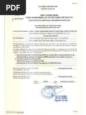 VR Certificate Newest