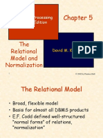 The Relational Model and Normalization: Database Processing