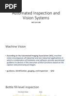 Automated Inspection and Vision Systems