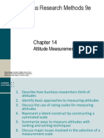 Business Research Methods 9e: Attitude Measurement