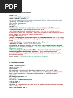 WebSite Requirements V1.2