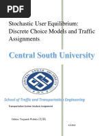 Stochastic User Equilibrium