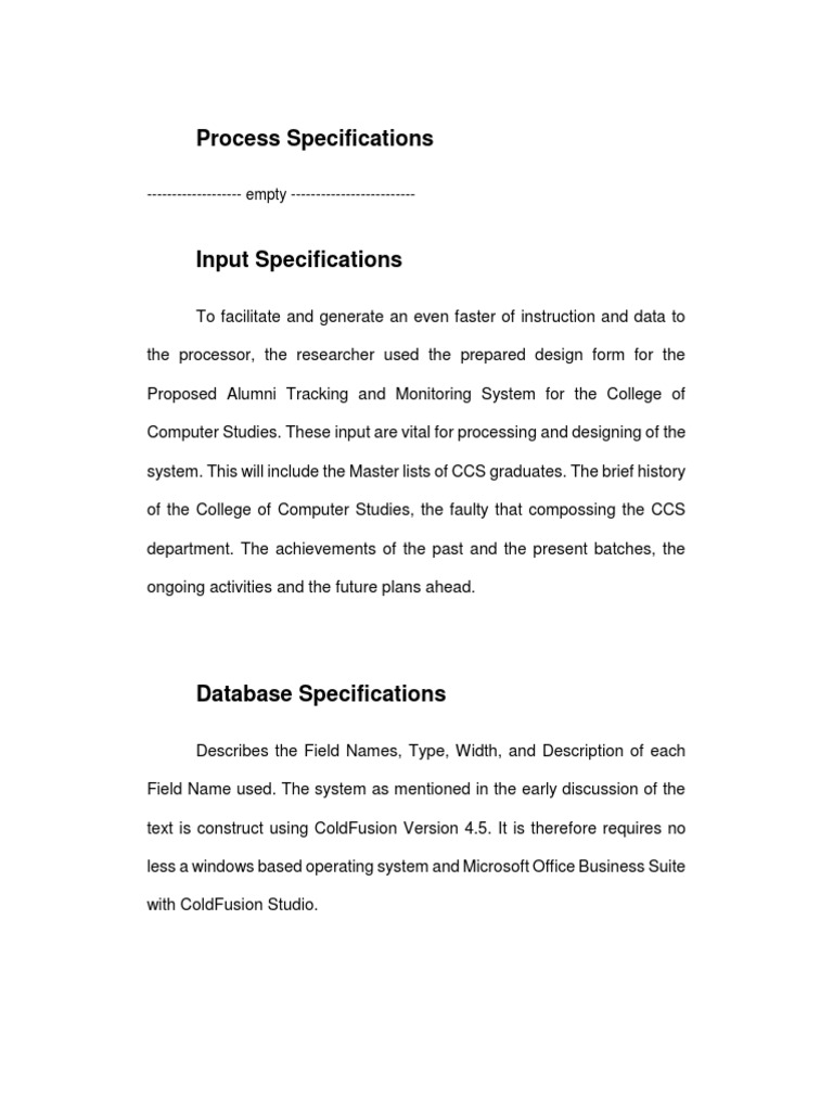 THESIS Chapt 4 Continuation | PDF | Specification (Technical Standard ...