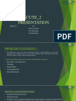 CUTE - 2 Presentation: Group 15 BY Vedavyas Udutha Ravi Teja Sanam Sai Chand Kalva
