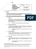 Houston Office Technical Guideline Hvac Section, Computer Design and Analysis Guidelines