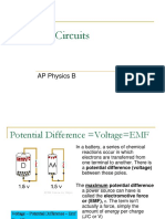 Electric Circuits: AP Physics B