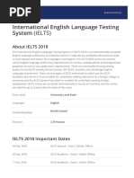 International English Language Testing System (IELTS)