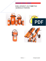 Uputstvo Za Upotrebu Vatrogasnih Aparata PDF