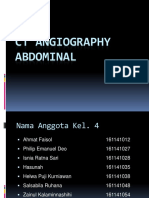 CT Angiography Abdominal