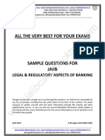 JAIIB LRAB Sample Questions by Murugan-May 19 Exams PDF