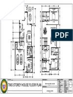 Two Storey House Floor Plan: Closet