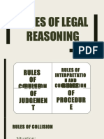 Rules of Legal Reasoning