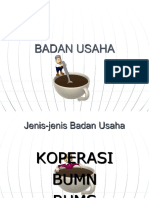 Bentuk Badan Usaha