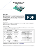 ETH002 - 2 Relays at 16A: Technical Documentation