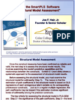 4 - How To Use SmartPLS Software Structural Model Assessment 1-25-13