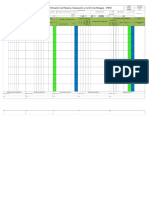 Matriz de identificación de peligros y evaluación de riesgos