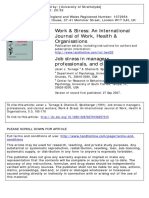 Work & Stress: An International Journal of Work, Health & Organisations