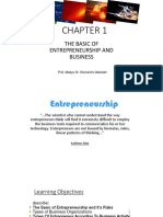 The Basic of Entrepreneurship and Business