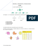 Revisional de Matemática 6º Ao 1º Ano 