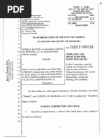 Filed Complaint and Application for Injunctive Relief