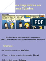 Variações Linguísticas Em Santa Catarina