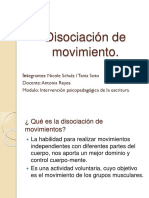 Disociación de Movimiento.