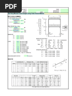 Two Story Moment Frame Analysis Using Finite Element Method: Input Data & Summary