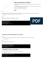 Cómo Habilitar o Deshabilitar Usuario Root en Ubuntu
