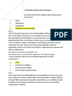 Fluid and Electrolyte Imbalance