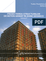 Proiectarea Structurilor de Beton Armat in Zone Seismice - Vol2 - Tudor Postelnicu PDF