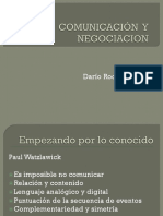 Comunicacion y Negociación