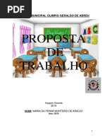 Proposta de Trabalho Da Penha 2019