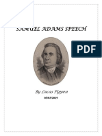 Samuel Adams Speech
