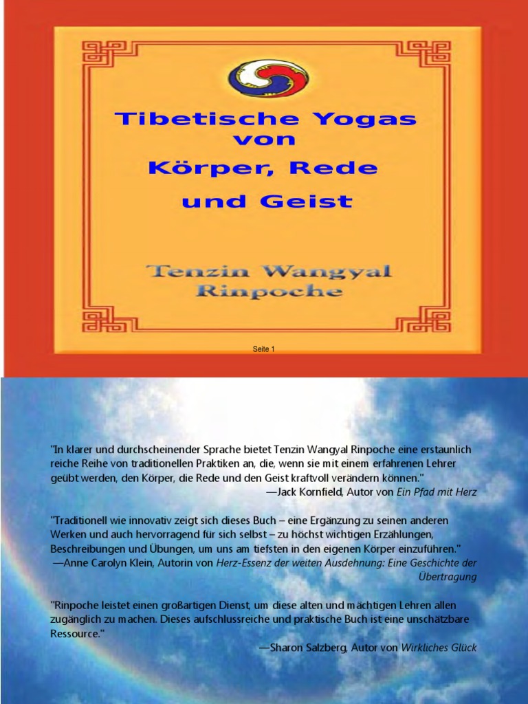 Dzogchen Und Tantra-Yogas Aus Dem Boen PDF