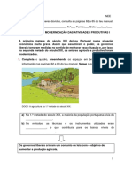 A modernização da agricultura e da indústria portuguesa no século XIX