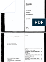 Mét Cient Arqueol Prefacio y Cap 1 PDF
