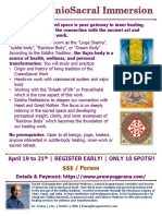 $$$ / Person: April 19 To 21 Register Early! Only 10 Spots!!