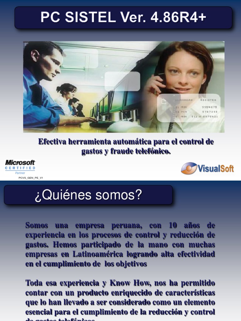 PC Sistel Visualsoft | PDF | Archivo de computadora | Programa de ...