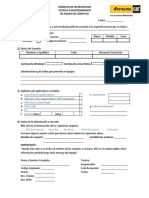 Formato de Intervencion Tecnica PDF