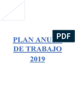 Plan Anual de Trabajo 2019