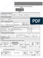 Formulario Declaracion Juramentada