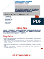 Fortalecimiento Las Capacidades Socioafectivas de Las Madres Sustitutas y de Los Niños de Una Aldea Infantil.