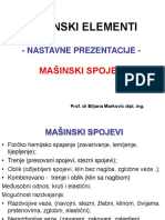 MAŠINSKI ELEMENTI - Spojevi PDF