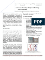 Literature Review On Seismic Pounding of Adjacent Buildings