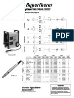 Machine Torch Parts: T100 Consumables