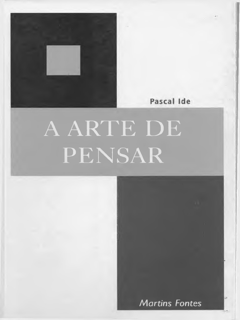 A arte de pensar Pascal Ide